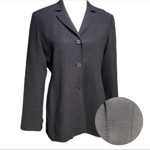 🛍️# 316 EUC Doncaster Wool Black Blazer